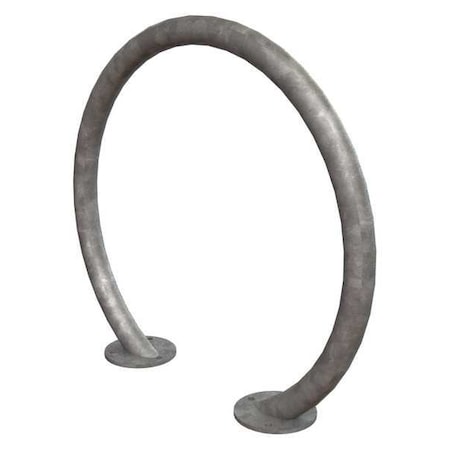 Bike Rack, Galv, (2)Bikes, 32-3/8in.H, 3in.W MPN:QS-ORN-2-SF-G
