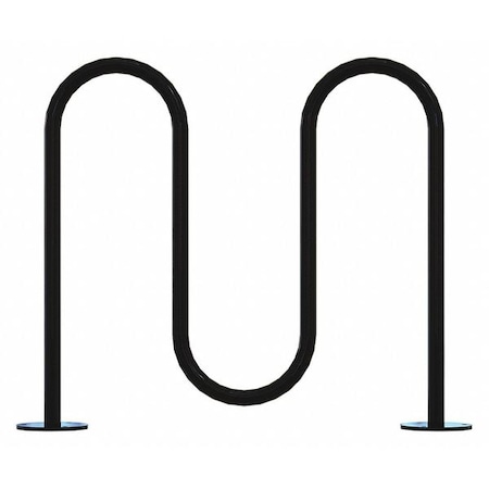 Bike Rack, Black, 36