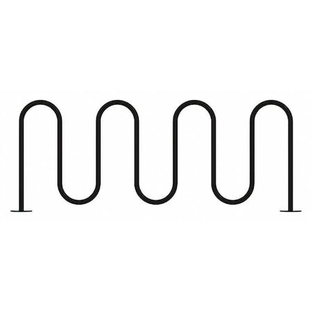 Bike Rack, Black, 36