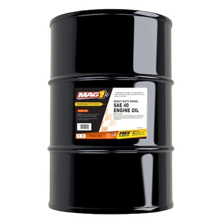 HD Diesel Engine Oil, SAE 40, 55 gal. Drum MPN:62855
