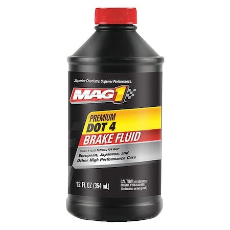 12 oz. DOT 4 DOT 4 Brake Fluid, 12 oz. - Plastic Bottle MPN:MAG00126