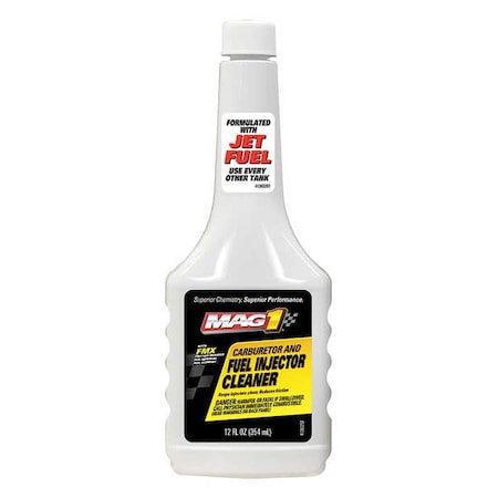 12 oz Fuel Injection and Carb Cleaner Pour Bottle MPN:MAG00142