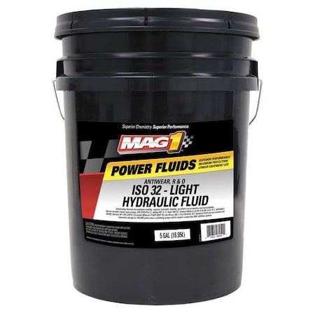 5 gal Pail, Hydraulic Oil, 32 ISO Viscosity, Not Specified SAE MPN:MAG00325