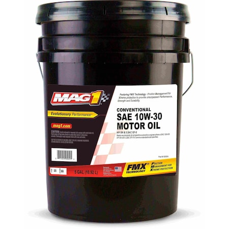Motor Oil, 10W-30, 5 Gal. MPN:MAG00504