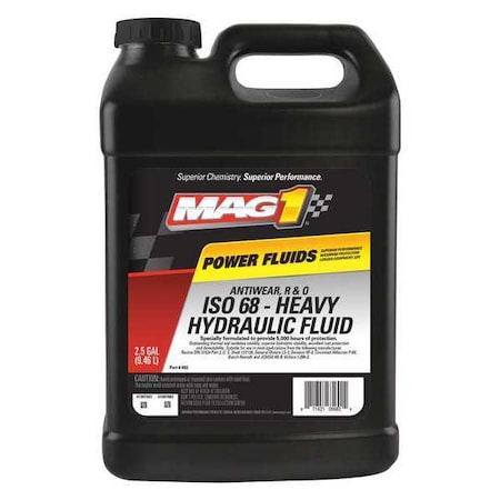 3 gal Jug, Hydraulic Oil, 68 ISO Viscosity, 30W SAE MPN:MAG00682