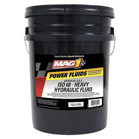 5 gal Pail, Hydraulic Oil, 68 ISO Viscosity, Not Specified SAE MPN:MAG00685