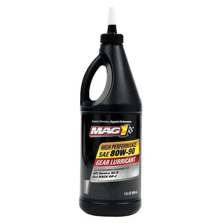 Gear Oil, 1 qt, Jug, Brown MPN:MAG00820