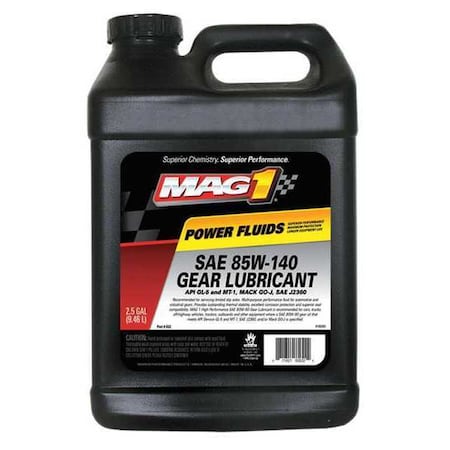 Gear Oil, 2.5 gal, Jug, Brown MPN:MAG00832
