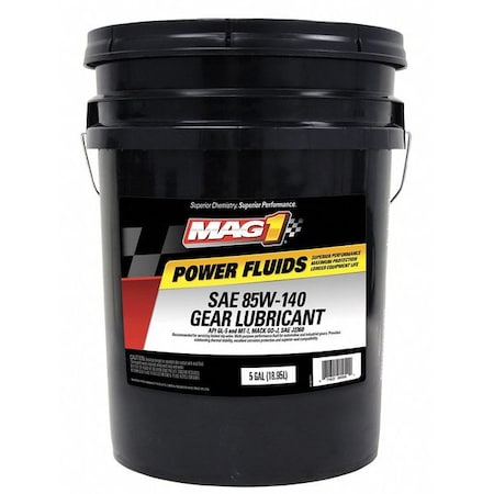 Gear Oil, 5 gal, Pail, Brown MPN:MAG00835