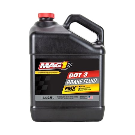 DOT 3 Brake Fluid, 1 gal, Glycol Base MPN:MAG1121
