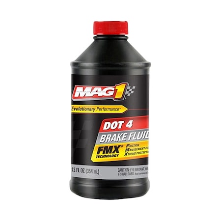 DOT 4 Brake Fluid, 12 oz, Glycol Base MPN:MAG1126