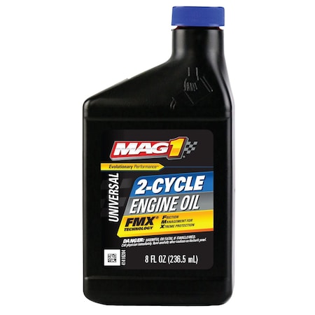 2-Cycle Conventional Engine Oil, Blue, 8 Oz. MPN:MAG60138
