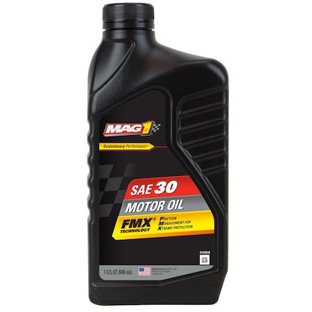 Heavy Duty Motor Oil, 30W, 1 Qt. MPN:MAG61646