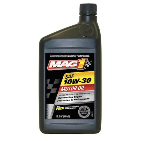 Engine Oil Conventional, Not Biodegradable, 10W-30, FMX, 1 qt, Bottle MPN:MAG61648
