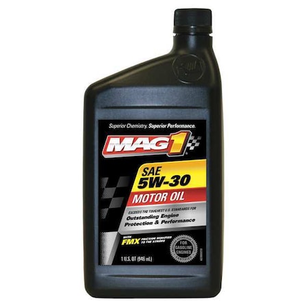 Engine Oil, 5W-30, Synthetic Blend, 1qt MPN:MAG61652
