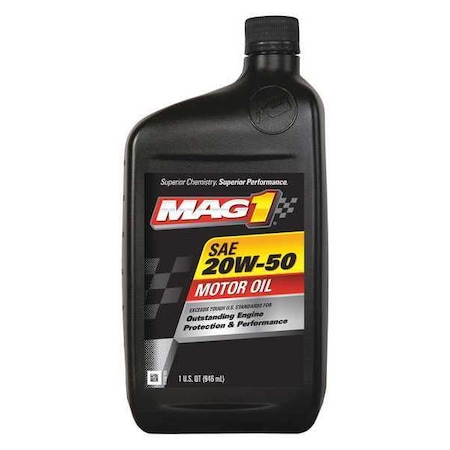 Engine Oil, Conventional, 20W-50, 32 Oz. MPN:MAG61654