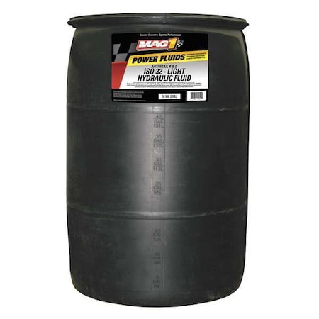 55 gal Drum, Hydraulic Oil, 32 ISO Viscosity, Not Specified SAE MPN:MAG62861