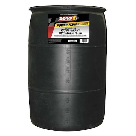 55 gal Drum, Hydraulic Oil, 68 ISO Viscosity, Not Specified SAE MPN:MAG62862