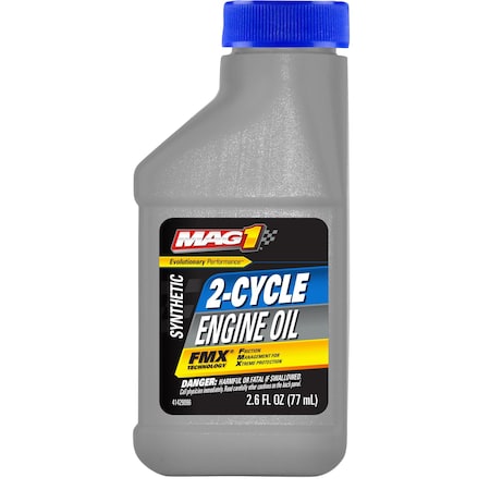 2-Cycle Engine Oil, Full Synthetic, 2.6oz MPN:MAG63119