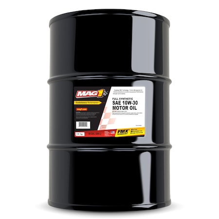 Engine Oil, 10W-30, Synthetic, 55 Gal. Drum MPN:MAG64883