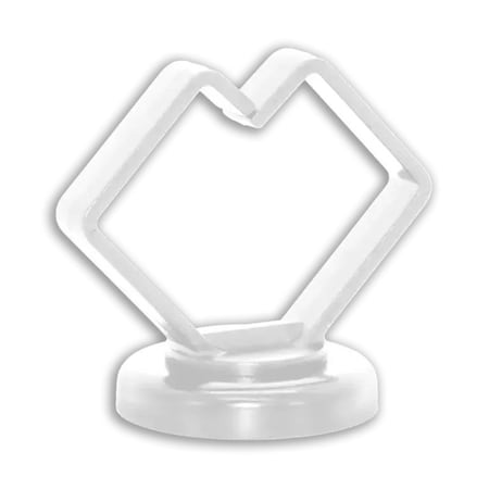 Cable Clip, Polymer, 1 in Bundle Dia., White MPN:62415-10