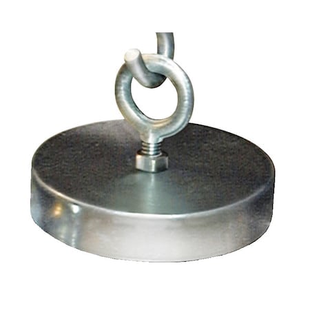 Salvage Magnet, 35 Lb Cap, 3.5 In Dia MPN:DT3500