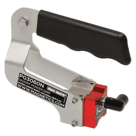 Manual Lifting Magnet, 60 lb Load Cap. MPN:PG3060N