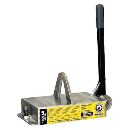 Lifting Magnet, 400 lb Cap, 7-3/4 In OAL MPN:CL0400