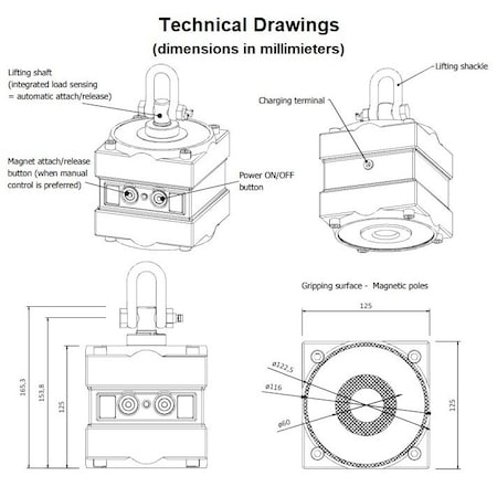 Automatic On/Off Functioning Permanent L MPN:LI-120ALM