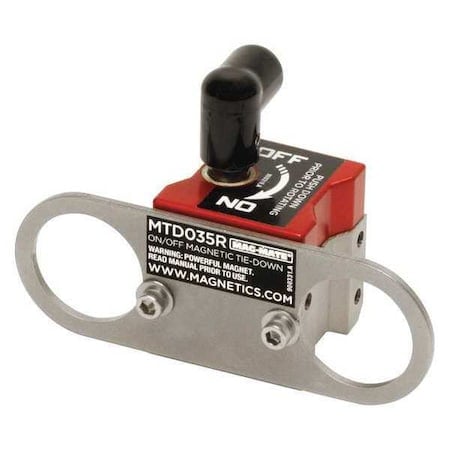 Magnetic Tie Down, 35 lb Load Capacity MPN:MTD035R