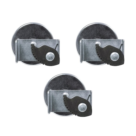 Cup Magnet w/Blk Rubber Spring Clam, PK3 MPN:MX2500BH01PK03