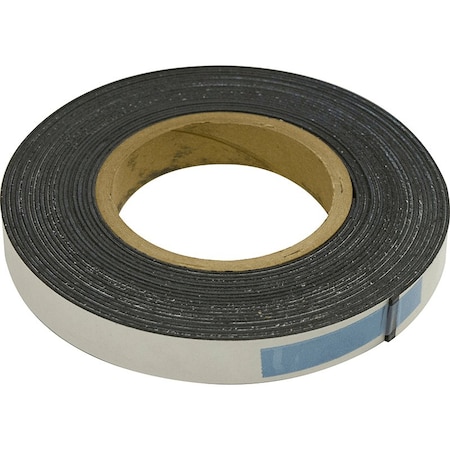 Flexible Magnet Material w/Adhesive 1/2 MPN:MRA060X0050X025