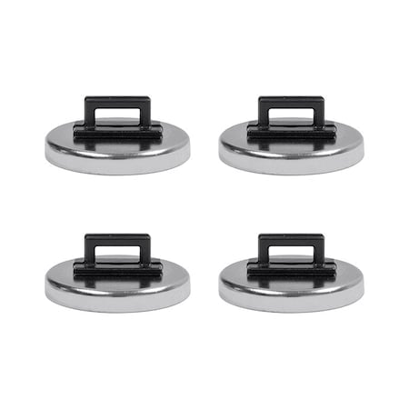 Rare Earth Cup Mgnet w/Blk Zip Tie, PK4 MPN:MX1000RZIP1PK04