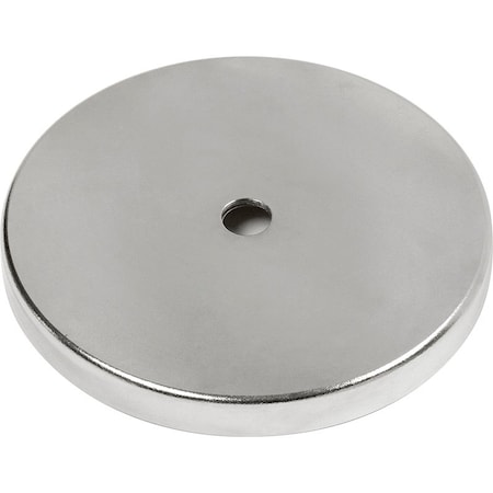 Plated Cup Magnet, Rare Earth 1.41