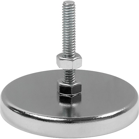 Cup Magnet with Bolt, 200 lb. Pull MPN:MX2508RB
