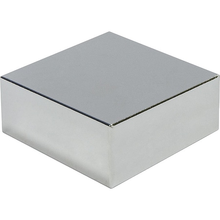 Block Magnet, Neodymium, 1 in. MPN:NE50100100NP35