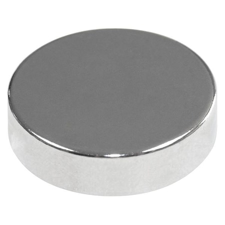 Disc Magnet, 16 lb., Nickel Plating MPN:NE7518NP35