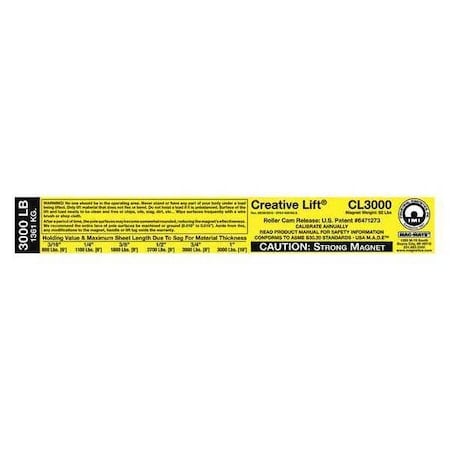 Replacement Capacity Sticker MPN:900190