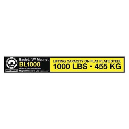 Replacement Capacity Sticker MPN:900222