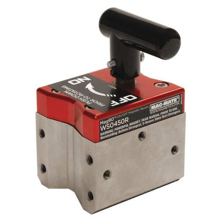 Magnetic Weld Square, 3x2-3/4in, 450lb MPN:WS0450R