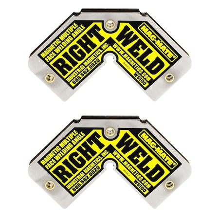 Right Weld Inside 90 outside 45/90, PK2 MPN:WS100PK02