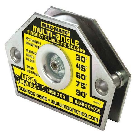 Magnetic Welding Square, 3 in. L, 55 lb. MPN:WS11094AX3