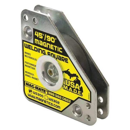 Magnetic Welding Square, 3-3/4in.L, 60 lb. MPN:WS300AX3
