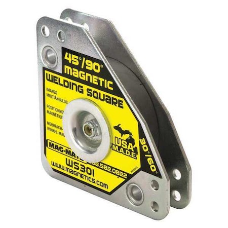 Magnetic Welding Square, 3-3/4in.L, 60 lb. MPN:WS301AX3
