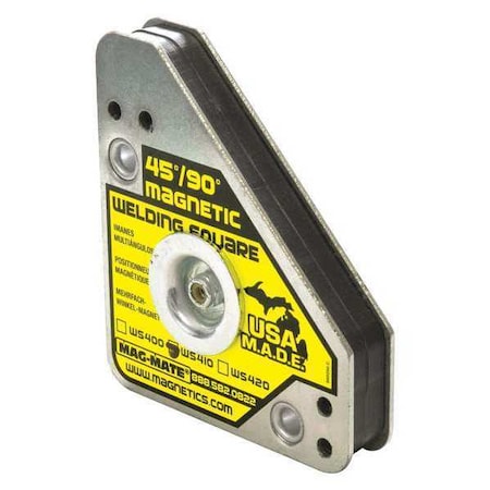 Magnetic Welding Square, 4-3/8in.L, 75 lb. MPN:WS410AX3
