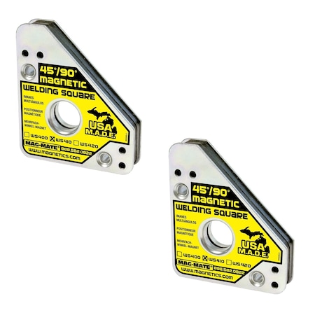 Magnetic Welding Square w/Covered Magnet MPN:WS410PK02