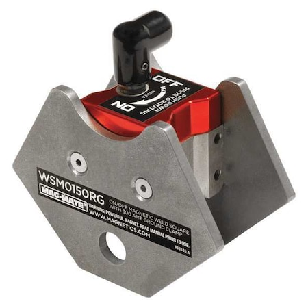 Magnetic Weld Angle w/Grd, 4in, 150lb MPN:WSM0150RG
