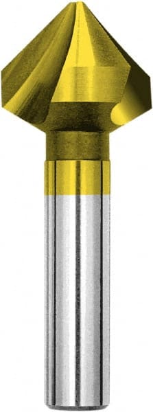 Countersink: 10.4000 mm Head Dia, 82.00 deg Included Angle, 3 Flute, Cobalt Steel, Right Hand Cut MPN:84483410400