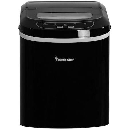 Portable Countertop Ice Maker, 27 lb., Blk MPN:MCIM22B