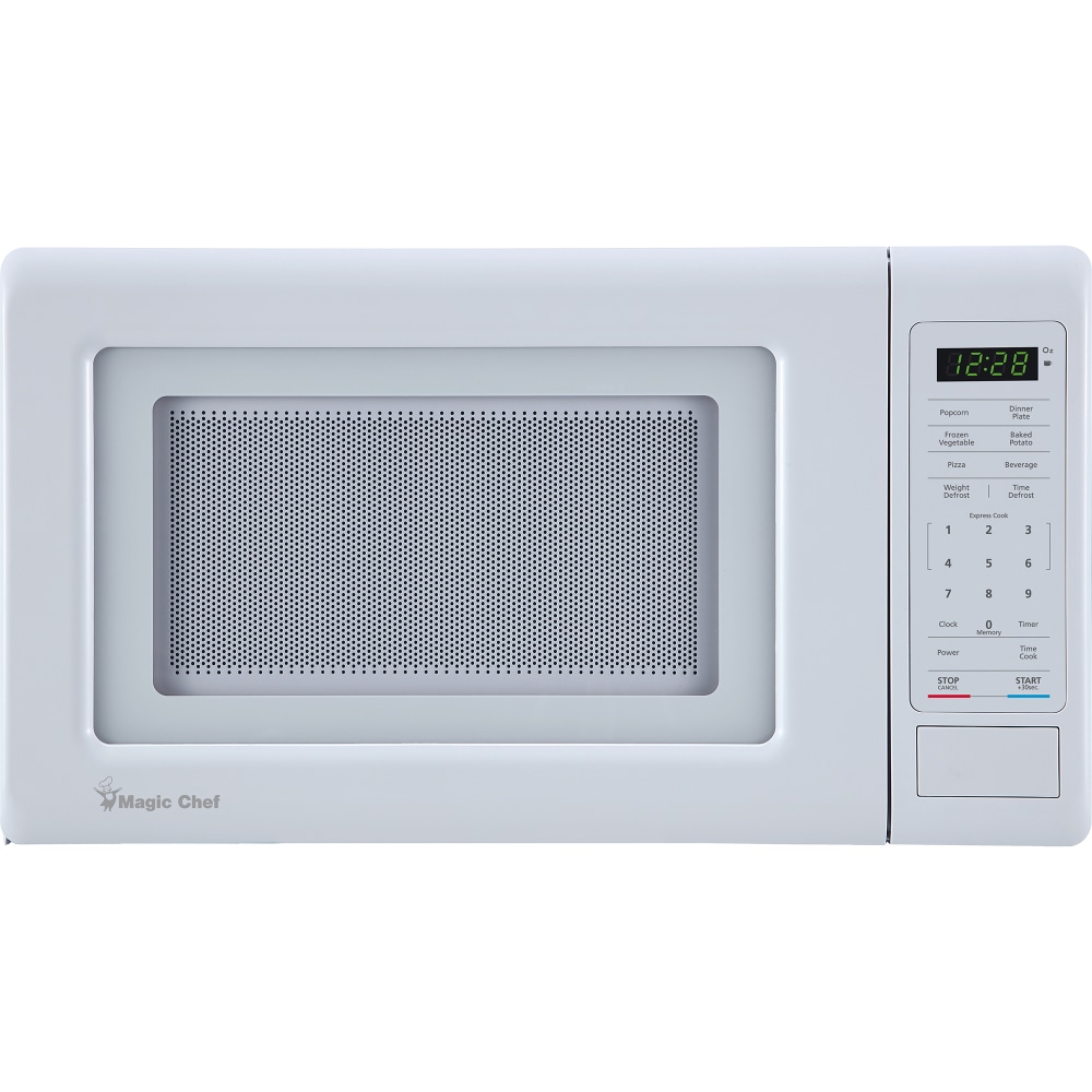 Magic Chef 0.7 Cu. Ft. 700W Countertop Digital Touch Microwave, White MPN:MC77MW